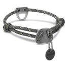 KOHE-VERSARY 10% OFF: Ruffwear Knot-a-Collar Reflective Adjustable Rope Dog Collar (Granite Gray)