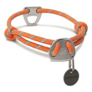 Ruffwear Knot-a-Collar Reflective Adjustable Rope Dog Collar (Pumpkin Orange)