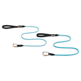 Ruffwear Knot-a-Leash Reflective Rope Dog Leash (Blue Atoll) - Kohepets