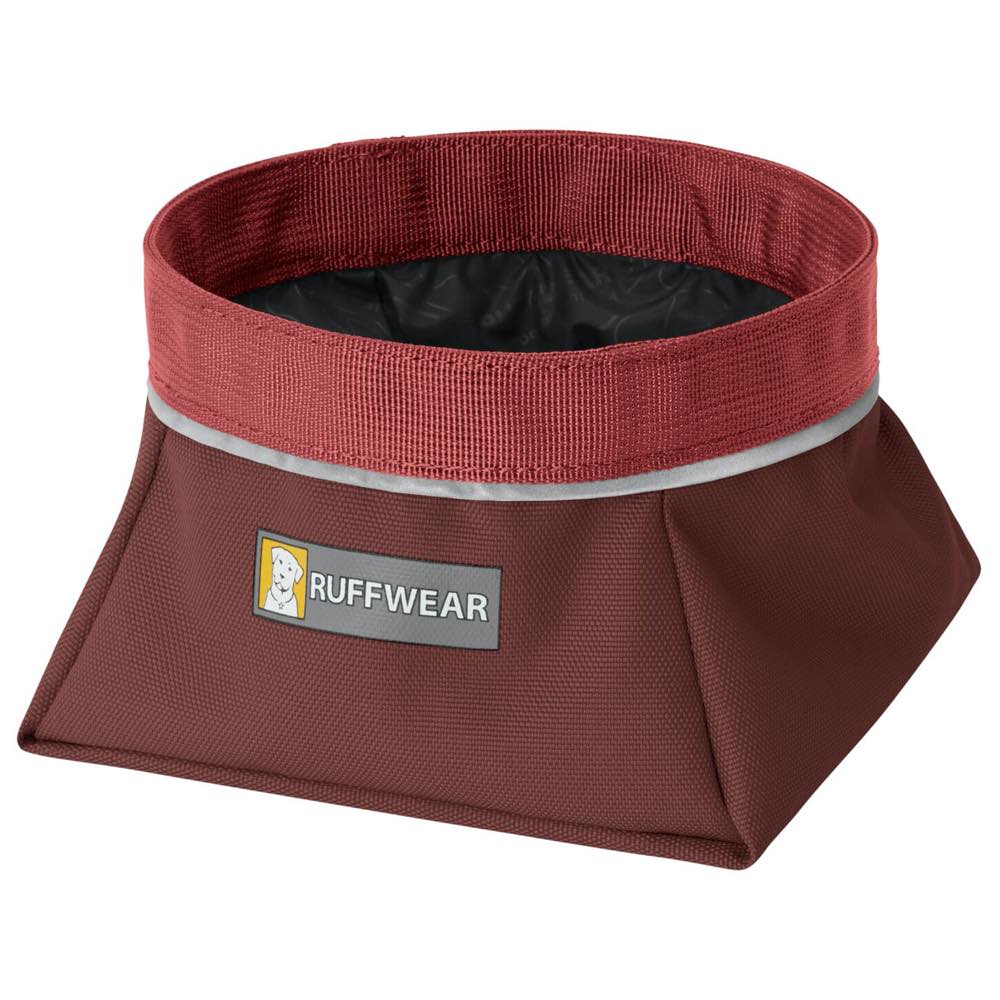 Ruffwear Quencher Collapsible Food & Water Dog Bowl (Fired Brick) - Kohepets