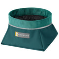 Ruffwear Quencher Collapsible Food & Water Dog Bowl (Tumalo Teal) - Kohepets
