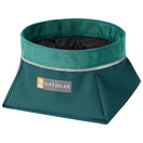 Ruffwear Quencher Collapsible Food & Water Dog Bowl (Tumalo Teal)