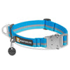 Ruffwear Top Rope Reflective Ballasted Dog Collar (Blue Dusk) - Kohepets