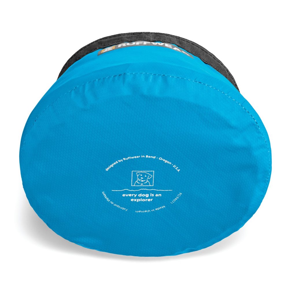 Ruffwear Trail Runner Ultralight Collapsible Food & Water Dog Bowl (Blue Dusk) - Kohepets