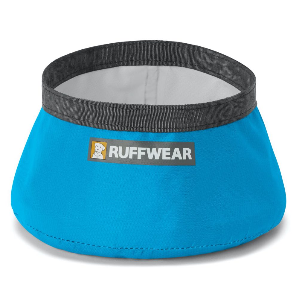 Ruffwear Trail Runner Ultralight Collapsible Food & Water Dog Bowl (Blue Dusk) - Kohepets