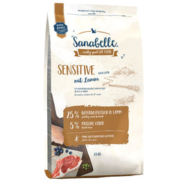 Sanabelle Sensitive With Fine Lamb Dry Cat Food - Kohepets