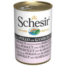 10% OFF: Schesir Chicken Fillets With Shrimps In Jelly Adult Canned Cat Food 140g