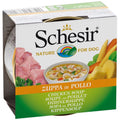 Schesir Chicken Soup Canned Dog Food 156g - Kohepets