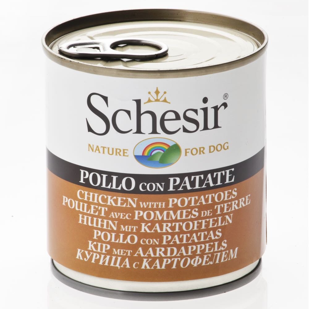Schesir Chicken with Potatoes Canned Dog Food 285g - Kohepets