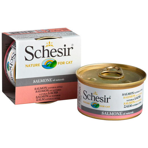 Schesir Salmon in Water Canned Cat Food 85g - Kohepets
