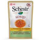 Schesir Soup With Wild Tuna & Pumpkin Grain-Free Pouch Cat Food 85g x 12