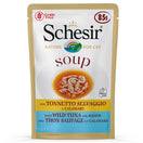 Schesir Soup With Wild Tuna & Squid Grain-Free Pouch Cat Food 85g