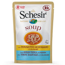 Schesir Soup With Wild Tuna & Squid Grain-Free Pouch Cat Food 85g x 12
