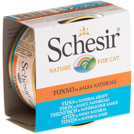 Schesir Tuna in Natural Gravy Canned Cat Food 70g - Kohepets