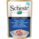 Schesir Tuna With Seabass Adult Pouch Cat Food 50g