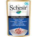 Schesir Tuna With Seabass Adult Pouch Cat Food 50g x 12