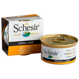 Schesir Tuna with Aloe in Jelly Canned Cat Food 85g - Kohepets