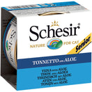 Schesir Tuna With Aloe Senior Canned Cat Food 85g