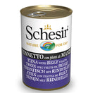 10% OFF: Schesir Tuna With Beef Fillets In Jelly Adult Canned Cat Food 140g