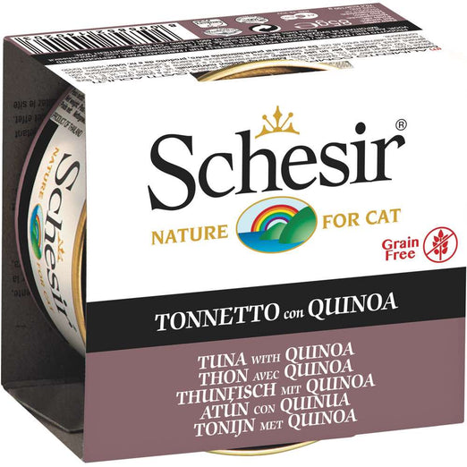 Schesir Tuna with Quinoa in Jelly Canned Cat Food 85g - Kohepets