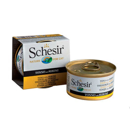 Schesir Tuna with Surimi in Jelly Canned Cat Food 85g - Kohepets