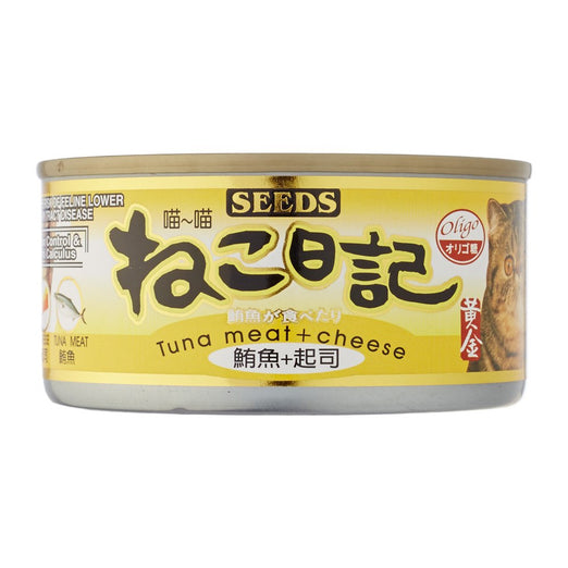 Seeds Miao Miao Tuna & Cheese Grain Free Canned Cat Food 170g - Kohepets