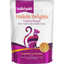 Solid Gold Holistic Delights Creamy Bisque Turkey & Coconut Milk Pouch Cat Food 3oz
