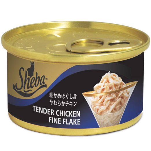Sheba Tender Chicken Fine Flakes Canned Cat Food 85g - Kohepets