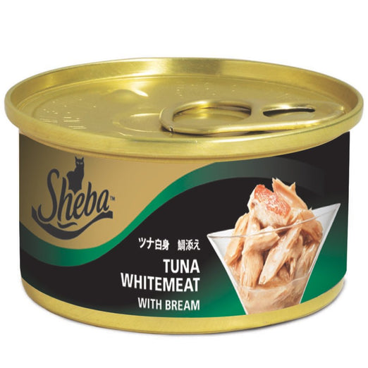 Sheba Tuna With Bream In Jelly Canned Cat Food 85g - Kohepets