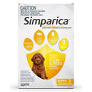 Simparica Anti Flea & Tick Chews For Puppies (1.3-2.5kg) 3ct