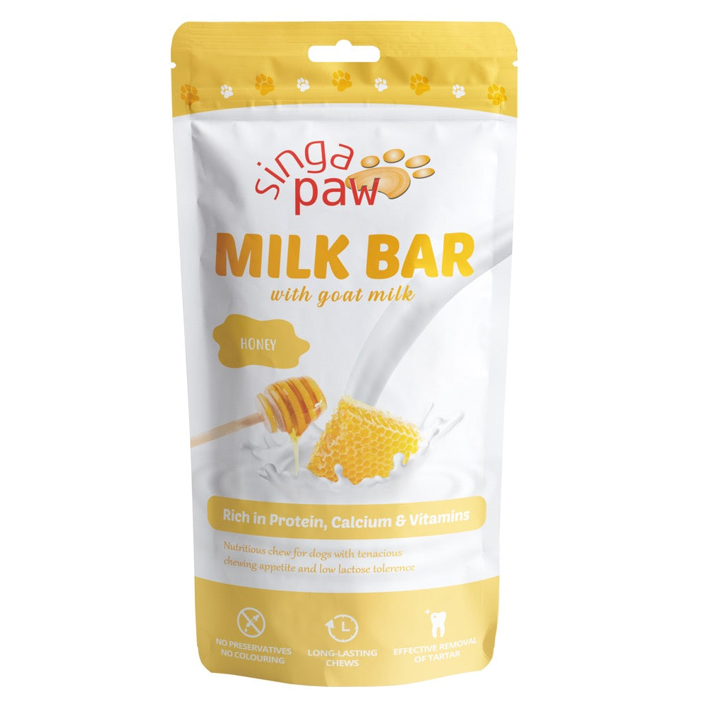 Sing-A-Paw Milk Bar Honey Dog Chew - Kohepets