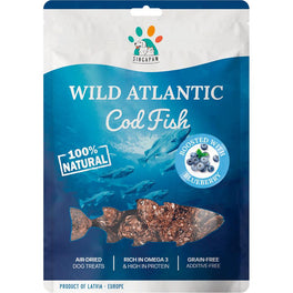 20% OFF: Singapaw Wild Atlantic Cod Fish With Blueberry Grain-Free Air-Dried Dog Treats 70g