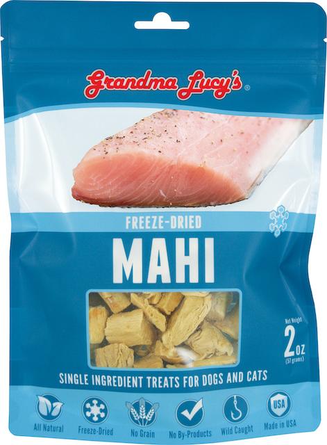 Grandma Lucy’s Singles Freeze Dried Mahi Dog Treats 2oz - Kohepets