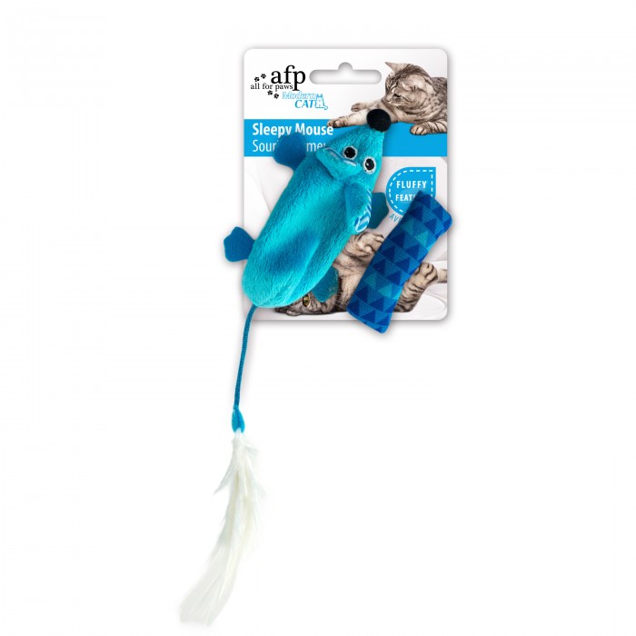 All For Paws Modern Cat Sleepy Mouse Cat Toy - Kohepets