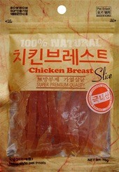 Bow Wow Chicken Breast Slice Dog Treat 70g - Kohepets
