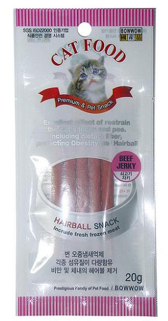 Bow Wow Beef Slice Cat Treat 20g - Kohepets