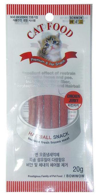 Bow Wow Chicken Slice Cat Treat 20g - Kohepets