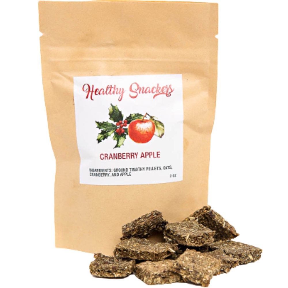 Small Pet Select Healthy Snackers Cranberry Apple Small Animal Treats 2oz - Kohepets