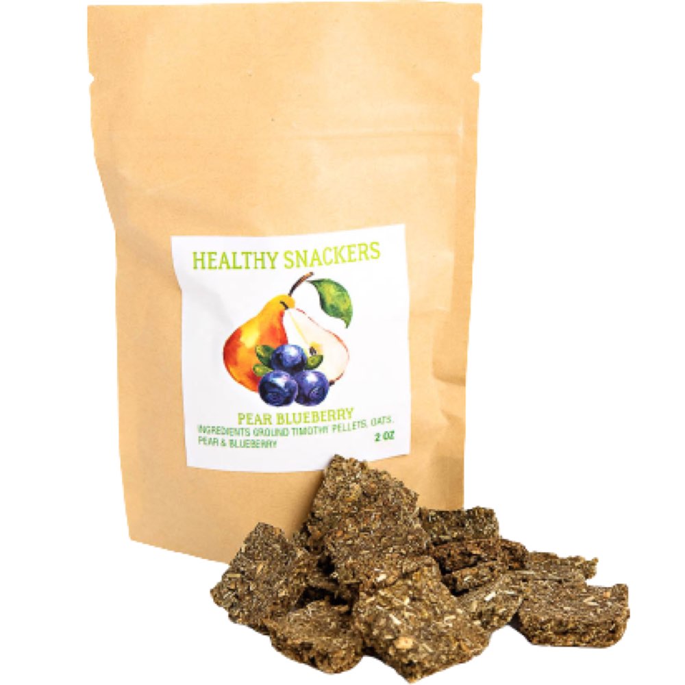 Small Pet Select Healthy Snackers Pear Blueberry Small Animal Treats 2oz - Kohepets