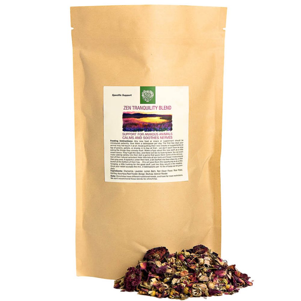 Small Pet Select Zen Tranquility Herbal Blend Small Animal Treats 2.5oz - Kohepets
