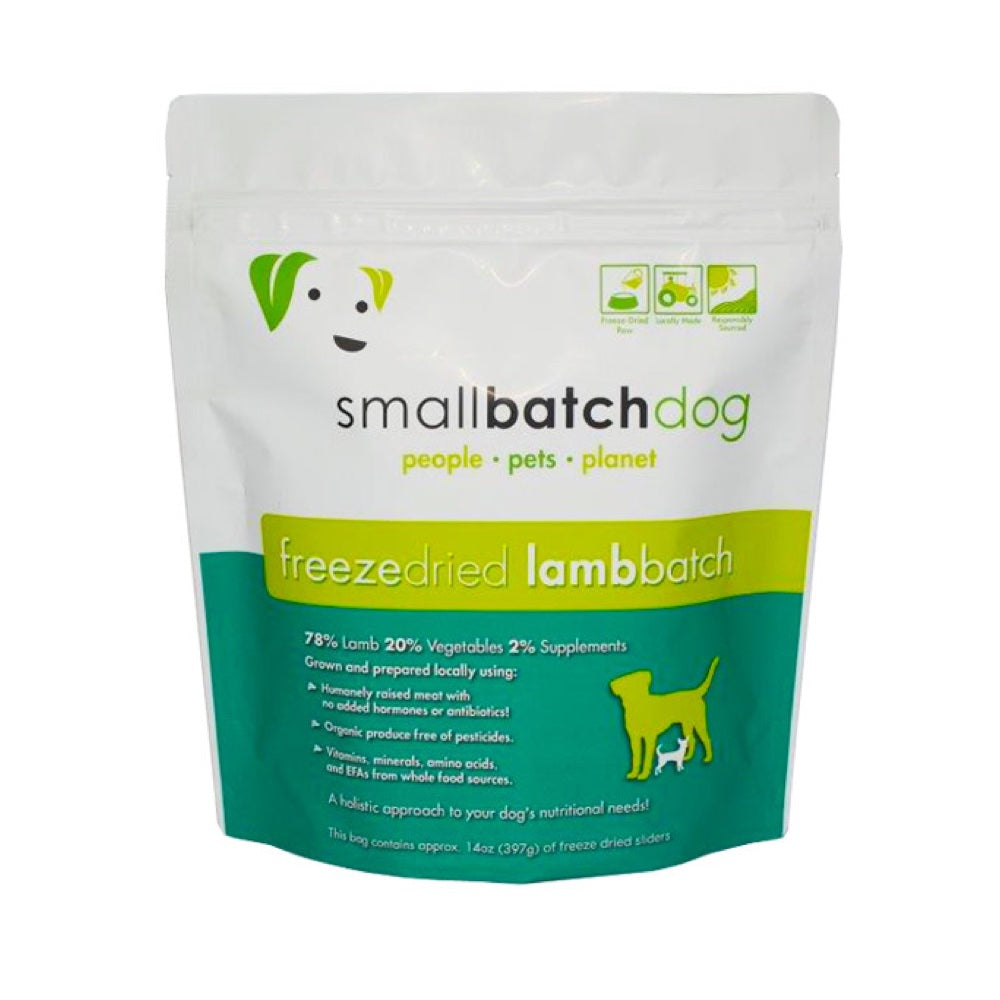 Smallbatch Lamb Batch Sliders Freeze Dried Dog Food - Kohepets