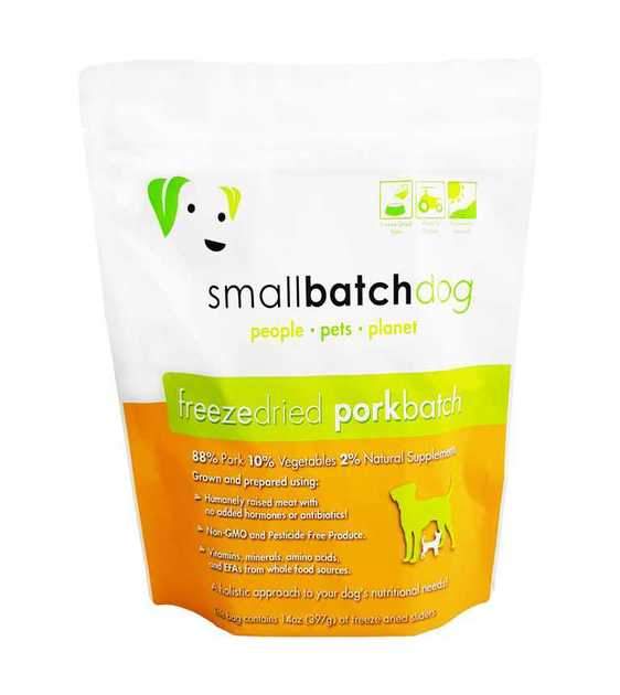 Smallbatch Pork Batch Sliders Freeze Dried Dog Food - Kohepets