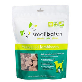 Smallbatch Lamb Hearts Freeze Dried Cat & Dog Treats 3.5oz - Kohepets