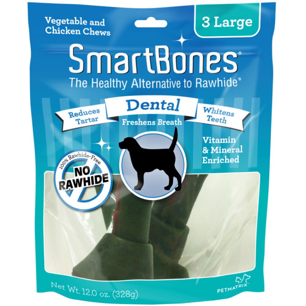 SmartBones RawhideFree Dental Dog Chews Kohepets