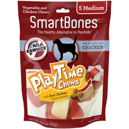 SmartBones PlayTime Chicken Dog Chews - Kohepets