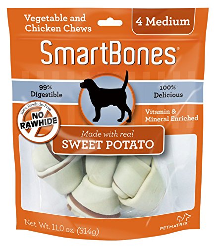 SmartBones Rawhide-free Sweet Potato Dog Chews - Kohepets