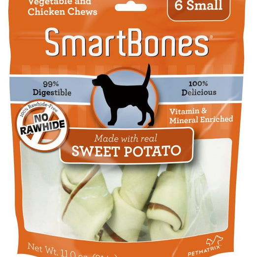 SmartBones Rawhide-free Sweet Potato Dog Chews - Kohepets