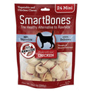 SmartBones Rawhide-free Chicken Mini Dog Chews 24pc