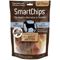 SmartBones SmartChips Peanut Butter Dog Chews 12pc - Kohepets