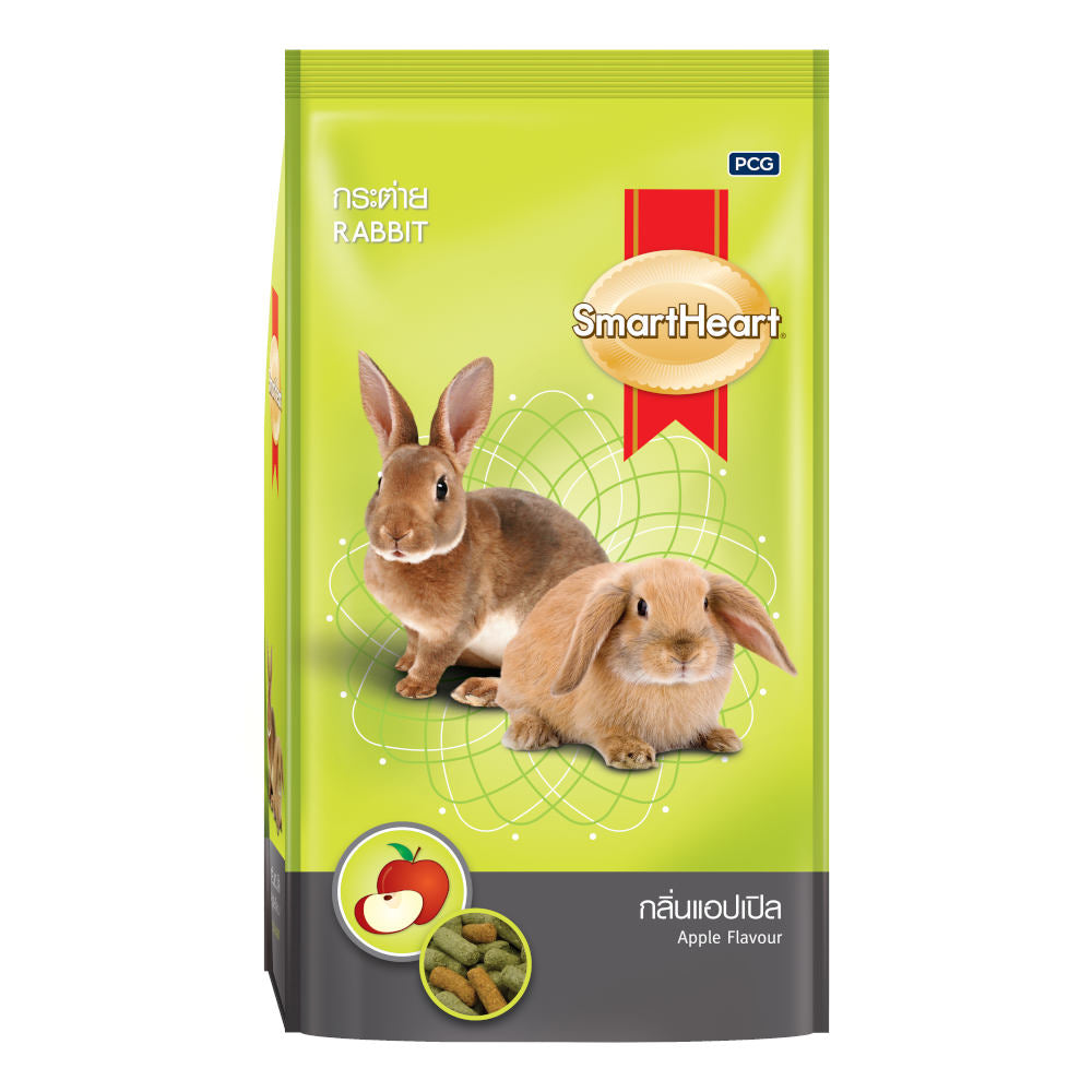 Smartheart Apple Flavour Rabbit Food 1kg (Exp 5 Jul 23) | Kohepets